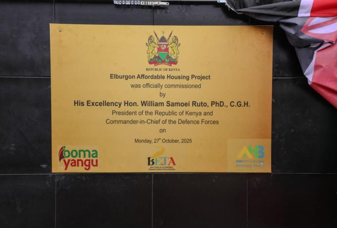Commissioning of the Elburgon Affordable Housing Project