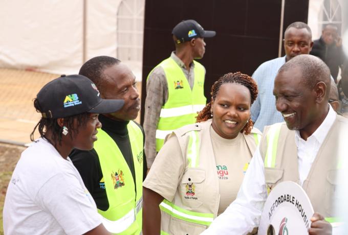 Commissioning of the Elburgon Affordable Housing Project